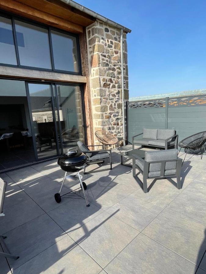 Magnifique Corps De Ferme Renove Avec Jacuzzi Villa Hillion Eksteriør billede