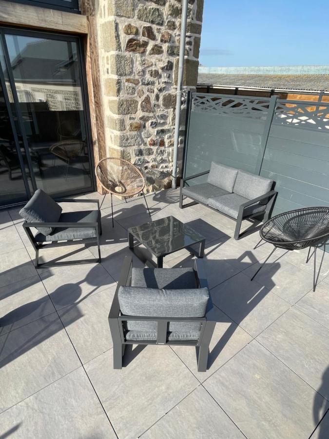 Magnifique Corps De Ferme Renove Avec Jacuzzi Villa Hillion Eksteriør billede